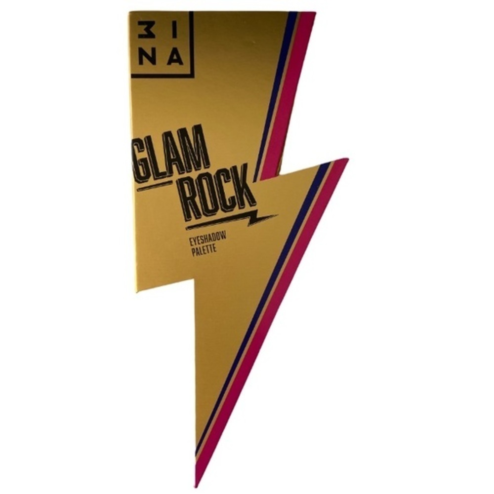 3INA GLAM ROCK Eyeshadow Palette Multicolored - Picture 2 of 5